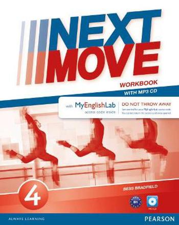 9781447976196 - Next move workbook 4 (+ MyEnglishLab access code)