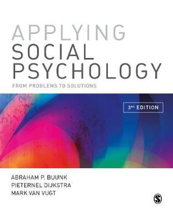 9781529732016 - Applying Social Psychology: From Problems to Solutions