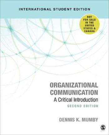 9781544328720 - Organizational Communication: A Critical Introduction