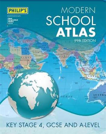 9781849074926 - Philip's Modern School Atlas 99th Edition