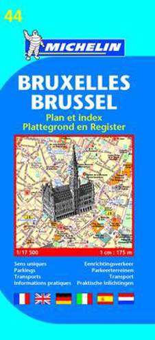 9782067117129 - Michelin plattegrond 19044 Brussel