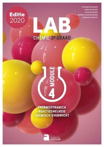 9782808111416 - Lab 3e gr mod 4 thermodynamica reactiesnelh chemisch evenw (2u) lwb