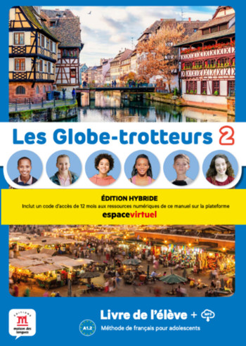 9788411570152 - Les Globe-Trotteurs 2 A1.2 livre de l'élève édition hybride
