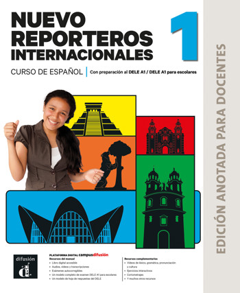 9788411573559 - Nuevo Reporteros internacionales 1 A1 edición anotada para docentes