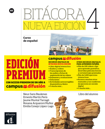 9788417249595 - Bitacora 4 Nueva Edicion libro del alumno Version Premium
