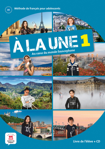 9788417260866 - A la une (version internat) 1 livre de l'élève (+ audio-cd)