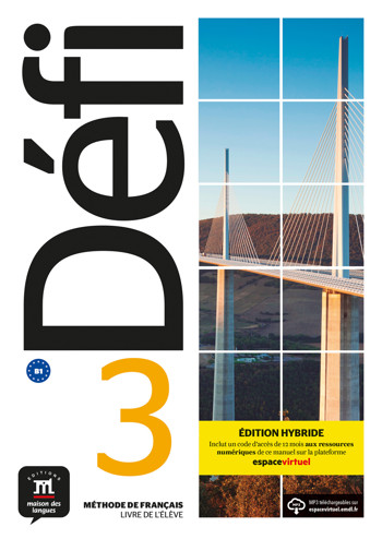9788419236562 - Defi 3, Edition hybride: Livre de l'eleve B1