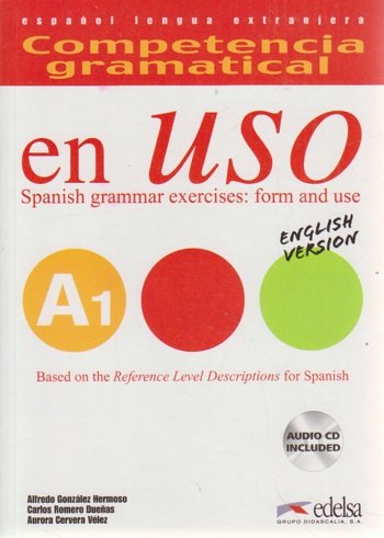 9788477112037 - Competencia Gramatical En USO: English Version A1 - Libro + CD