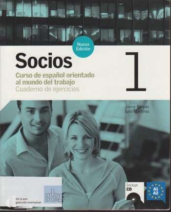 9788484434160 - Socios - Nueva Edición 1 cuaderno de ejercicios + CD audio