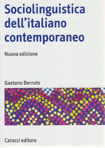 9788843063499 - Sociolinguistica dell'italiano