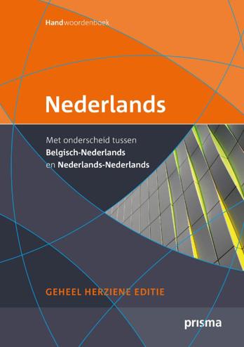 9789000334711 - Prisma handwoordenboek Nederlands