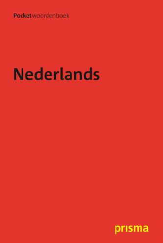 9789000343362 - Prisma pocketwoordenboek Nederlands Belgische uitg FLUO editie