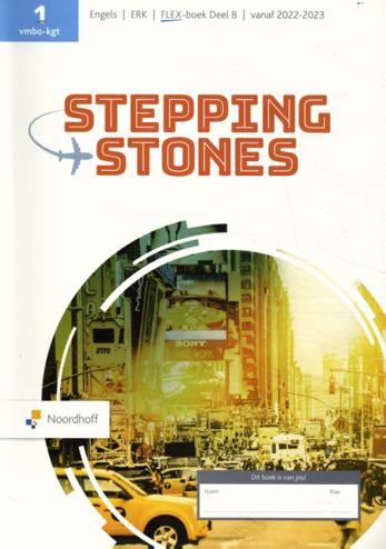 9789001011550 - Stepping stones (7e editie) 1 vmbo-kgt FLEX text/workbook b