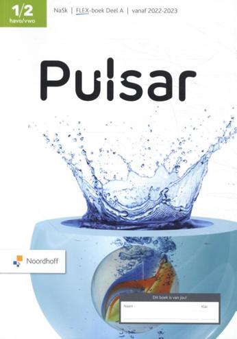 9789001016463 - Pulsar Nask Flex boek deel A 2022-2023 1/2 havo/vwo