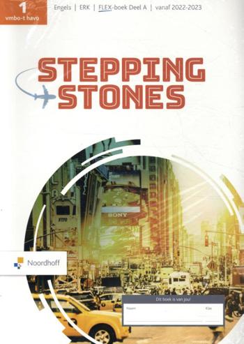 9789001016630 - Stepping stones (7e editie) 1 vmbo-t/h FLEX text/workbook a