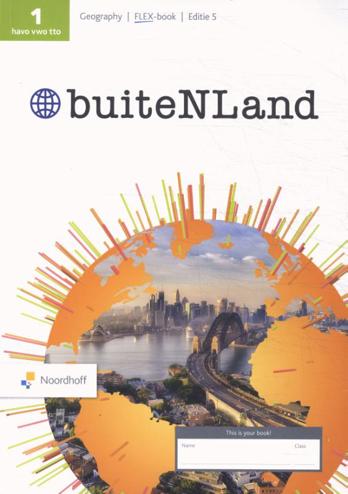 9789001022303 - buiteNLand ed 5.0 havo/vwo 1 English edition FLEX boek
