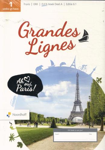 9789001024567 - Grandes Lignes ed 6.1 vmbo-gt/havo 1 FLEX cahiers d'activités A + B