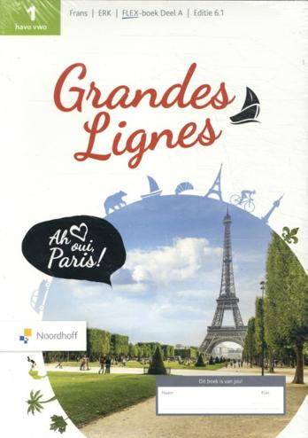 9789001024574 - Grandes Lignes ed 6.1 havo/vwo 1 FLEX cahiers d'activités A + B