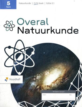 9789001033446 - Overal Natuurkunde ed 5.1 havo 5 FLEX boek