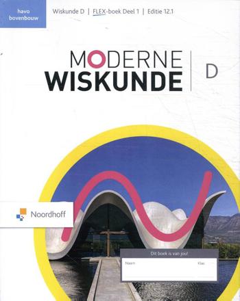 9789001034429 - Moderne wiskunde ed 12.1 wiskunde-d havo FLEX boek 1