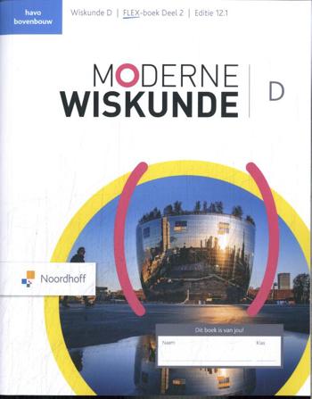 9789001034436 - Moderne wiskunde ed 12.1 wiskunde-d havo FLEX boek 2
