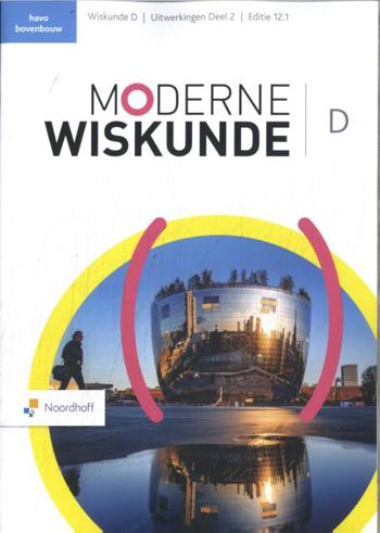 9789001035136 - Moderne wiskunde ed 12.1 wiskunde-d havo uitwerkingen dl 2