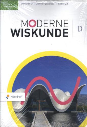 9789001035143 - Moderne wiskunde ed 12.1 wiskunde-d vwo uitwerkingen dl 1