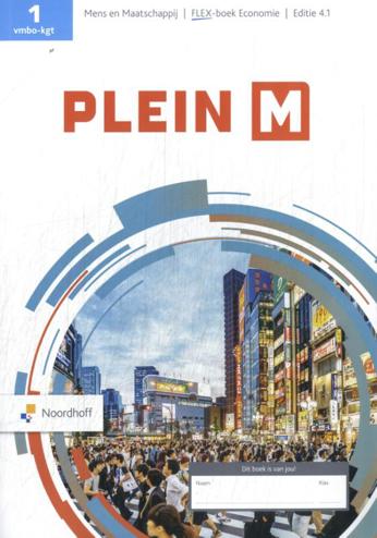 9789001047351 - Plein M ed 4.1 vmbo-kgt 1 Verdieping Economie FLEX boek