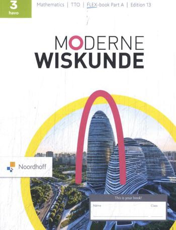 9789001048723 - Moderne Wiskunde ed 13.0 havo English 3 FLEX boek A