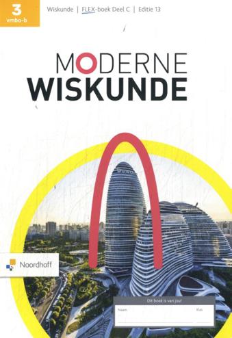 9789001052553 - Moderne Wiskunde ed 13.0 vmbo-b 3 FLEX boek C