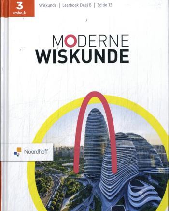 9789001052713 - Moderne wiskunde (ed 13.0) 3 vmbo-k deel b