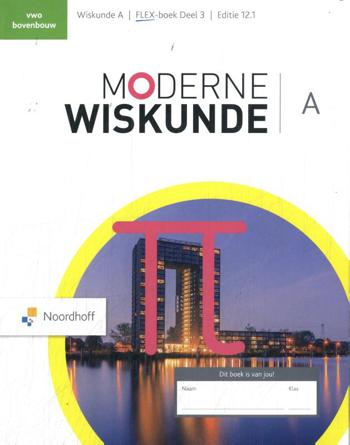 9789001054571 - Moderne Wiskunde ed 12.1 vwo A 3 FLEX boek