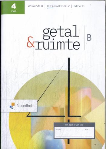 9789001064662 - Getal & Ruimte ed 13.0 vwo B 2 FLEX boek
