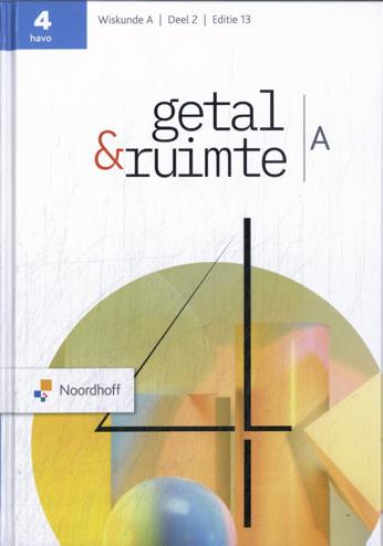 9789001064761 - Getal en ruimte (ed 13.0) wiskunde-a havo 2 leerboek