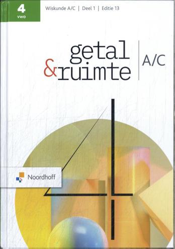 9789001064815 - Getal en ruimte (ed 13.0) wiskunde-a/c vwo 1 leerboek