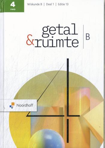 9789001064853 - Getal en ruimte (ed 13.0) wiskunde-b vwo 1 leerboek