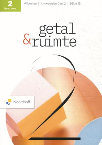 9789001078751 - Getal en ruimte (ed 13.0) 2hv antwoorden deel 2