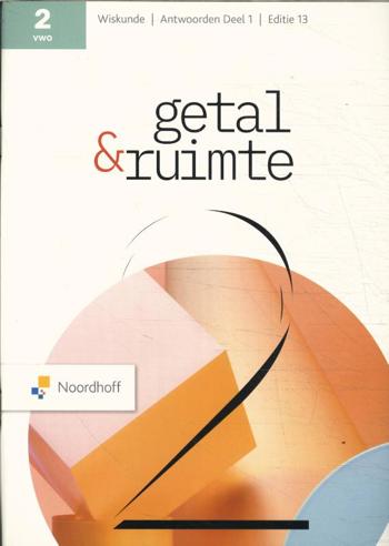 9789001078805 - Getal en ruimte (ed 13.0) 2v antwoorden deel 1