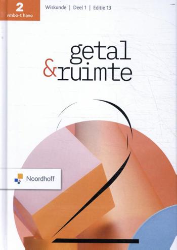 9789001078966 - Getal en ruimte (ed 13.0) 2 vmbo-gt/h deel 1