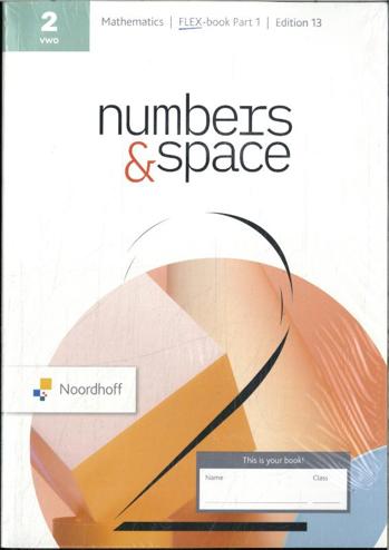 9789001079055 - Numbers & Space ed 13.0 vwo 2 FLEX book 1+2