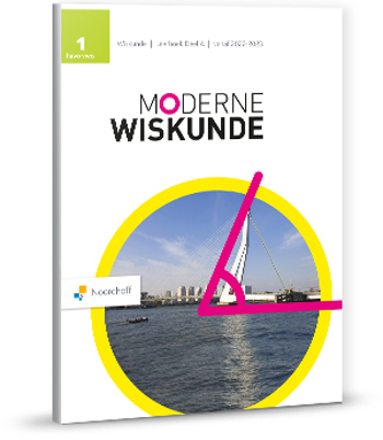 9789001120337 - Moderne Wiskunde 1A havo/vwo 13e editie Leerboek deel A