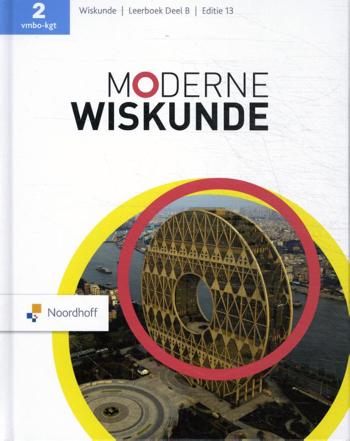 9789001120719 - Moderne wiskunde (ed 13.0) 2 vmbo-kgt deel b