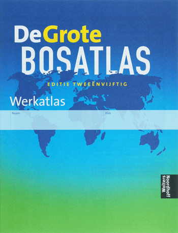 9789001122331 - De grote bosatlas werkatlas