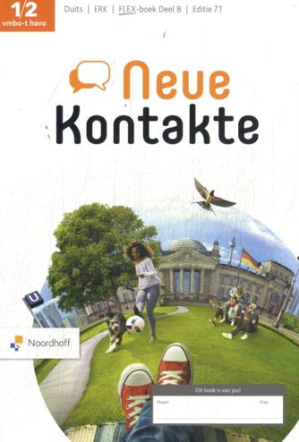 9789001125080 - Neue Kontakte ed 7.1 vmbo-t/havo 1-2 FLEX Deutschbuch B
