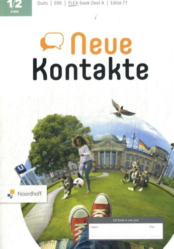 9789001125110 - Neue Kontakte ed 7.1 vwo 1-2 FLEX Deutschbuch A