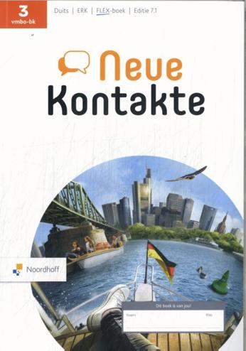 9789001125189 - Neue Kontakte ed 7.1 vmbo-bk 3 FLEX Deutschbuch