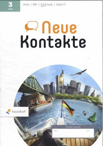 9789001125219 - Neue Kontakte ed 7.1 vwo 3 FLEX Deutschbuch