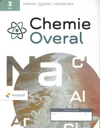 9789001278281 - Chemie overal (8e editie) 3v FLEX boek