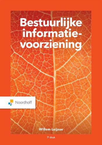 9789001278403 - Bestuurlijke informatievoorziening