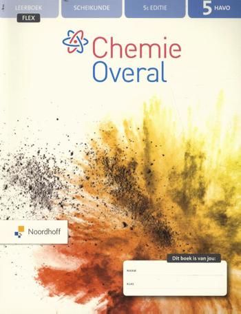 9789001291723 - Chemie Overal ed 5.0 havo 5 FLEX boek